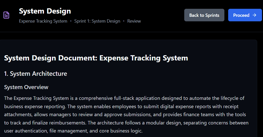 System Design: System Overview