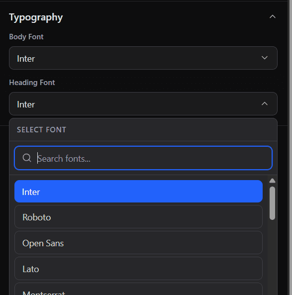 UI Styling: Typography